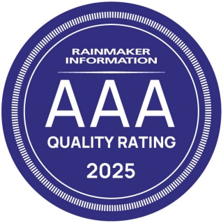 Rainmaker Information AAA quality rating 2025 logo