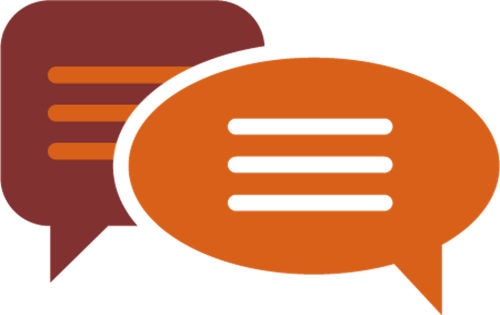 An illustration of a mother and daughter doing yoga.