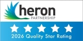 Heron Quality Rating 2026 logo
