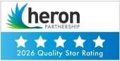 Heron Quality Rating 2026 logo