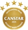 CANSTAR 2025 - Outstanding Value - Account Based Pension logo