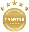 CANSTAR 2025 -2026 - Outstanding Value - Account Based Pension logo