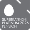 Super Rating Platinum 2026 Pension logo